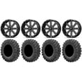 thumbnail image 1 of MSA Milled Flash 18" ATV Wheels 32" MotoRavage Tires Sportsman RZR Ranger, 1 of 4