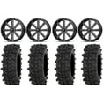 thumbnail image 1 of MSA Milled Flash 22" Wheels 35" ACP Tires Sportsman RZR Ranger, 1 of 4