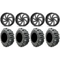thumbnail image 1 of MSA Milled Switch 20" UTV Wheels 33" Bogger Tires Polaris RZR XP 1000 / PRO XP / Ranger XP 900/1000, 1 of 4