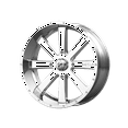 thumbnail image 1 of MSA Offroad Wheels Aluminum Rim M34 FLASH 20X7in Chrome Finish, M34-020756C, 1 of 3