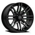 thumbnail image 1 of MSA Offroad Wheels Aluminum Rim M40 ROGUE 15X7in Satin Black Titanium Tint Finish, M40-05756, 1 of 3