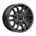 thumbnail image 1 of MSA Offroad Wheels Cast Aluminum Rim MA43 15X7 4X110 S-BLK TTCC 38MM, M43-385710, 1 of 3