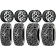 thumbnail image 1 of MSA Portal 14" Wheels Machined 28" Bear Claw HTR Tires Sportsman RZR Ranger, 1 of 4
