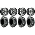 thumbnail image 1 of MSA Portal 14" Wheels Machined 28" Bogger Tires Can-Am Commander Maverick Renegade Outlander Defender, 1 of 4