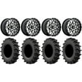 thumbnail image 1 of MSA Portal 14" Wheels Machined 28" MotoSlayer Tires Kawasaki Mule Pro FXT, 1 of 4
