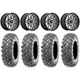 thumbnail image 1 of MSA Portal 14" Wheels Machined 29" Carnage Tires Can-Am Commander Maverick Renegade Outlander Defender, 1 of 4