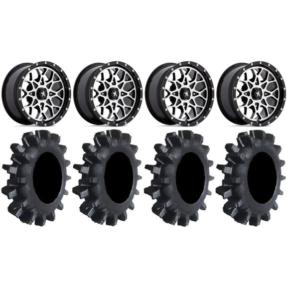 MSA Portal 14" Wheels Machined 30" Interforce II Tires Sportsman RZR Ranger