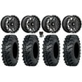 thumbnail image 1 of MSA Portal 14" Wheels Milled 27" MT911 Tires Sportsman RZR Ranger, 1 of 4