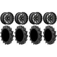 thumbnail image 1 of MSA Portal 14" Wheels Milled 28" MotoHavok Tires Yamaha Viking Wolverine YXZ1000R CFMoto ZForce 950 UForce 1000, 1 of 4