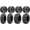 thumbnail image 1 of MSA Portal 14" Wheels Milled 28" Mud Lite XL Tires Kawasaki Teryx Mule, 1 of 4
