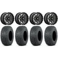 thumbnail image 1 of MSA Portal 14" Wheels Milled 28" Terra Hook Tires Kawasaki Teryx Mule, 1 of 4