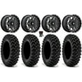 thumbnail image 1 of MSA Portal 14" Wheels Milled 30" Warrior XT Tires Yamaha Viking Wolverine YXZ1000R CFMoto ZForce 950 UForce 1000, 1 of 4