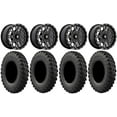 thumbnail image 1 of MSA Portal 14" Wheels Milled 32" MotoRally Tires Sportsman RZR Ranger, 1 of 4
