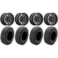 thumbnail image 1 of MSA Portal 15" Wheels Milled 32" Crawler XG Tires Kawasaki Teryx Mule, 1 of 4