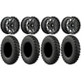 thumbnail image 1 of MSA Portal 15" Wheels Milled 33" MotoRally Tires Kawasaki Teryx Mule, 1 of 4