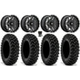 thumbnail image 1 of MSA Portal 15" Wheels Milled 35" Warrior XT Tires Can-Am Maverick X3 / Honda Pioneer 1000 / Talon, 1 of 4