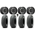 thumbnail image 1 of MSA Portal 15" Wheels Milled 37" RocScraper Tires Kawasaki Teryx Mule, 1 of 4