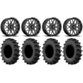 thumbnail image 1 of MSA Portal 18" Wheels Milled 32" MotoSlayer Tires Kawasaki Mule Pro FXT, 1 of 4