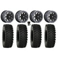 thumbnail image 1 of MSA Portal Beadlock 15" Wheels Black 32" ATX470 Tires Can-Am Commander Maverick Renegade Outlander Defender, 1 of 4