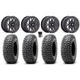 thumbnail image 1 of MSA Portal Beadlock 15" Wheels Mi 35" RocScraper Tires Sportsman RZR Ranger, 1 of 4