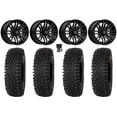 thumbnail image 1 of MSA Rogue 14" Wheels Black 27" Roctane ST Tires Yamaha Viking Wolverine YXZ1000R CFMoto ZForce 950 UForce 1000, 1 of 4