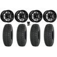 thumbnail image 1 of MSA Rogue 14" Wheels Black 28" Chicane LT Tires Sportsman RZR Ranger, 1 of 4