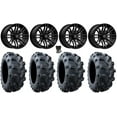 thumbnail image 1 of MSA Rogue 14" Wheels Black 28" Vampire II Tires Kawasaki Mule Pro FXT, 1 of 4