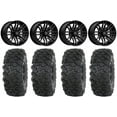 thumbnail image 1 of MSA Rogue 14" Wheels Black 30" Roctane T4 Tires Can-Am Commander Maverick Renegade Outlander Defender, 1 of 4