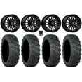 thumbnail image 1 of MSA Rogue 14" Wheels Black 30" Versa Cross V3 Tires Sportsman RZR Ranger, 1 of 4