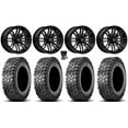 thumbnail image 1 of MSA Rogue 15" Wheels Black 30" Predator Tires Sportsman RZR Ranger, 1 of 4