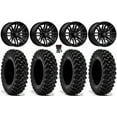 thumbnail image 1 of MSA Rogue 15" Wheels Black 32" Warrior XT Tires Kawasaki Mule Pro FXT, 1 of 4