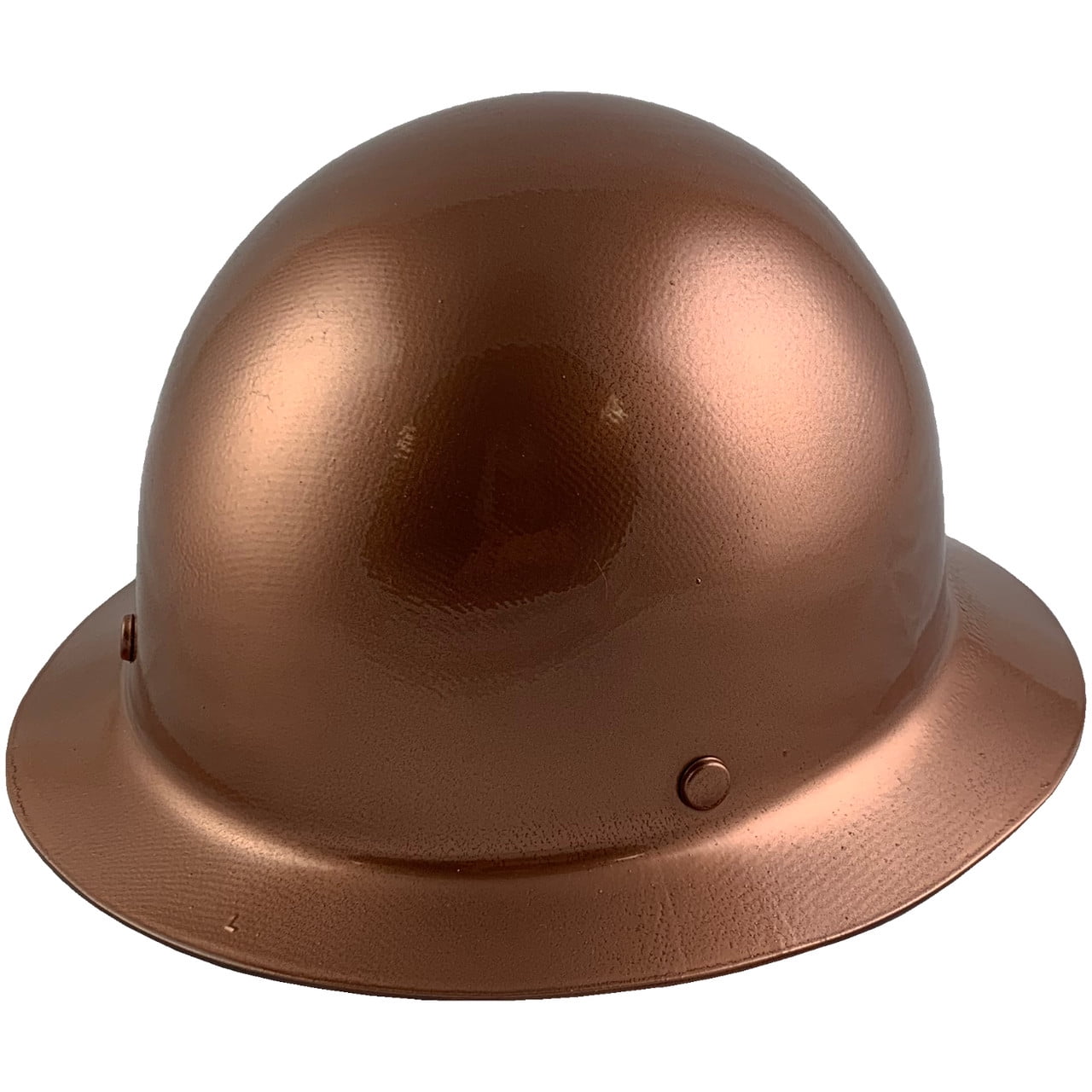 MSA Skullgard Full Brim Hard Hat with FasTrac III Ratchet Suspension - Copper