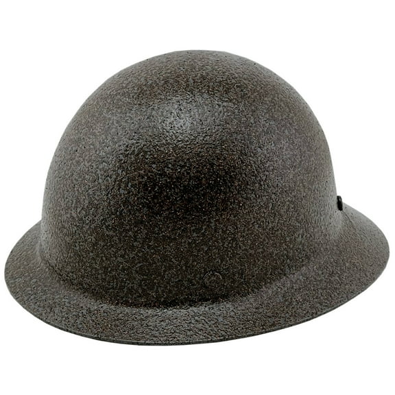 MSA Skullgard Full Brim Hard Hat with FasTrac III Ratchet Suspension - Textured Dark Granite