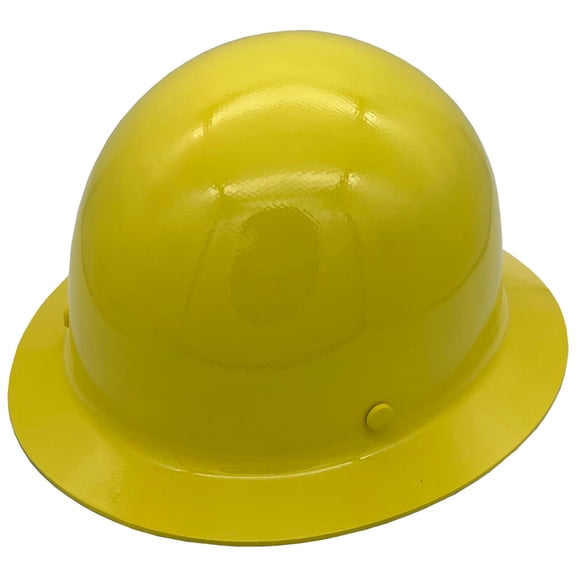 MSA Skullgard Full Brim Hard Hat with STAZ ON Suspension - Yellow