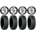 thumbnail image 1 of MSA Sniper 18" Wheels Gunmetal 35" Versa Cross V3 Tires Sportsman RZR Ranger, 1 of 4