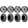 thumbnail image 1 of MSA Sniper 18" Wheels Milled 33x8 (4ply) BKT 171 Tires Can-Am Maverick X3 / Honda Pioneer 1000 / Talon, 1 of 4