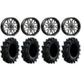 thumbnail image 1 of MSA Sniper 18" Wheels Milled 36" Intimidator Tires Kawasaki Mule Pro FXT, 1 of 4