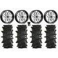 thumbnail image 1 of MSA Sniper 20" Wheels Gunmetal 35" Outlaw Max Tires Can-Am Commander Maverick Renegade Outlander Defender, 1 of 4
