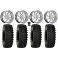 thumbnail image 1 of MSA Switch 18" Wheels Titanium 35" ATX470 Tires Can-Am Commander Maverick Renegade Outlander Defender, 1 of 4