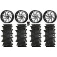 thumbnail image 1 of MSA Switch 20" Wheels Machined 35" Outlaw Max Tires Kawasaki Mule Pro FXT, 1 of 4