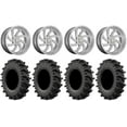 thumbnail image 1 of MSA Switch 20" Wheels Titanium 33" MotoSlayer Tires Kawasaki Teryx Mule, 1 of 4