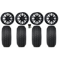 thumbnail image 1 of MSA ThunderLips 14" Wheels Black 28" Regulator 2 Tires Kawasaki Mule Pro FXT, 1 of 4