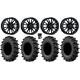thumbnail image 1 of MSA ThunderLips 14" Wheels Black 30" MotoSlayer Tires Polaris RZR XP 1000 / PRO XP / Ranger XP 900/1000, 1 of 4