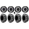 thumbnail image 1 of MSA ThunderLips 14" Wheels Black 31" Bogger Tires Polaris RZR XP 1000 / PRO XP / Ranger XP 900/1000, 1 of 4