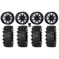 thumbnail image 1 of MSA ThunderLips 14" Wheels Black 32" Outlaw M/T Tires Can-Am Maverick X3 / Honda Pioneer 1000 / Talon, 1 of 4
