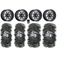 thumbnail image 1 of MSA ThunderLips 14" Wheels Machined 26" Moto MTC Tires Sportsman 550 850 1000, 1 of 4