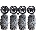 thumbnail image 1 of MSA ThunderLips 15" Wheels Black 28" MotoClaw Tires Can-Am Maverick X3 / Honda Pioneer 1000 / Talon, 1 of 4