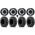 thumbnail image 1 of MSA ThunderLips 15" Wheels Black 30" MotoVator Tires Can-Am Commander Maverick Renegade Outlander Defender, 1 of 4