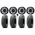 thumbnail image 1 of MSA ThunderLips 15" Wheels Black 32" RocScraper Tires Kawasaki Mule Pro FXT, 1 of 4