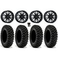 thumbnail image 1 of MSA ThunderLips 15" Wheels Black 32" Warrior XT Sticky Tires Can-Am Maverick X3 / Honda Pioneer 1000 / Talon, 1 of 4